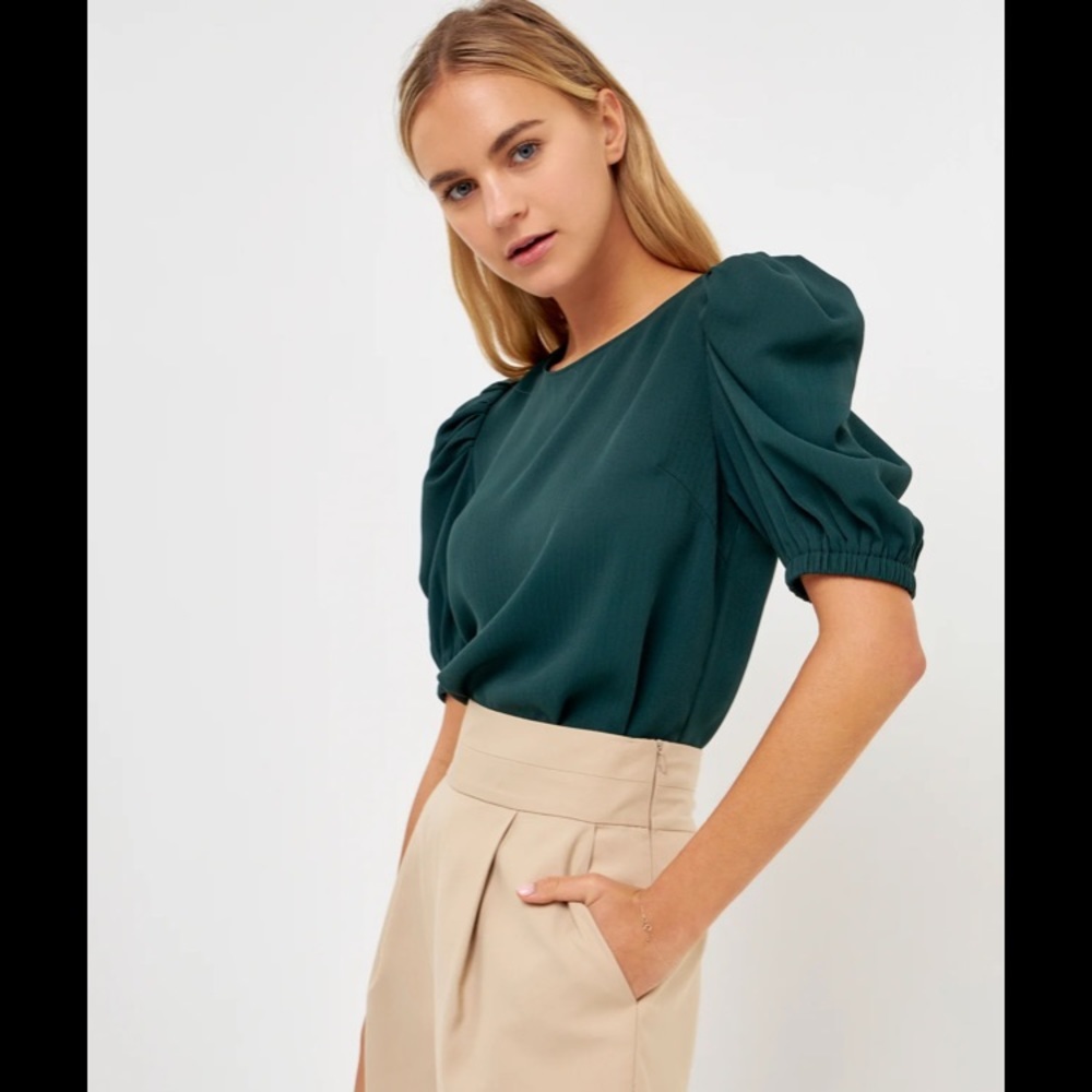 English Factory - Puff Sleeve Top